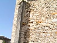 Amberieu, Eglise Saint-Cyr, Ancienne pierre romaine (3)